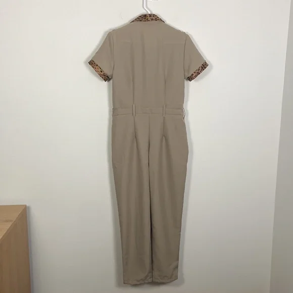 Zoo Keeper Tan Jumpsuit - Picture 5 of 6
